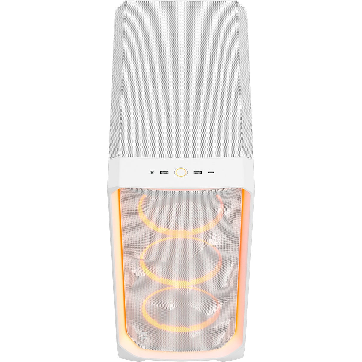 Fractal design meshify 3 ambience pro rgb midi tårnhus (hvid | 2x usb-a | 1x usb-c | rgb | hærdet glas)