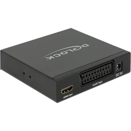 Delock konverter scart hdmi > hdmi scaler (sort)