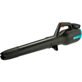 Gardena batteri løvblæser powerjet 18v p4a sæt (grå turkis, 14890-20, batteri inkluderet)