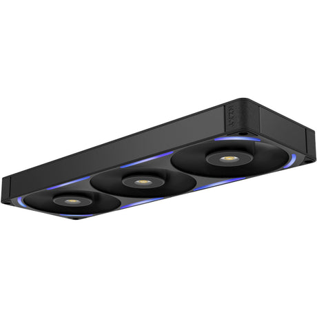 Nzxt f360x rgb kabinet blæsere (sort, 3 stykker, 360 x 120 x 30 mm, pwm)