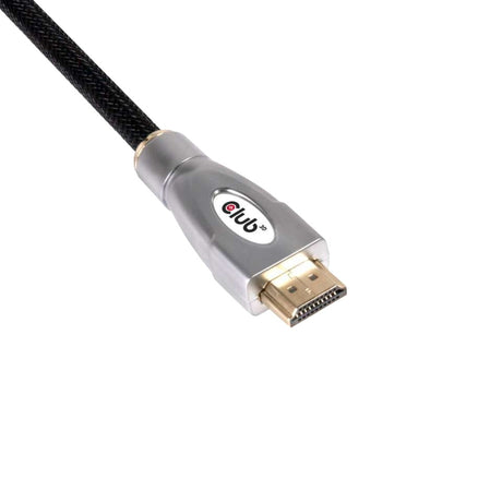 Club 3D HDMI 2.0-kabel (sort sølv, 5 meter, 4K 60Hz)