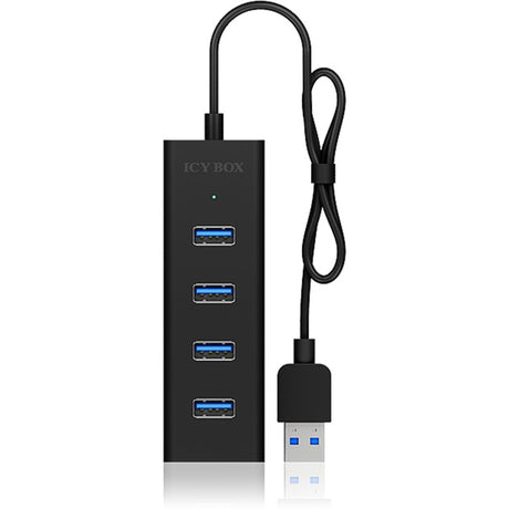 Icy box ib-hub1409-u3 4-ports USB-hub (sort)