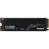Kingston KC3000 512 GB SSD (sort, Skc3000S 512G, PCIe 4.0 NVMe, M.2 2280)