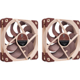 Noctua nf-a12x25 g2 pwm sx2-pp blæsere (brune, 2 stk., 120 x 120 x 25 mm)