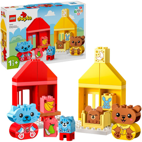 Lego duplo - daglige vaner - byggelegetøj til at spise og sove (10414)