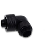 Alphacool eiszapfen 16 10mm skruemundstykke 90° drejelig g1 4 tilslutning (sort, 4 stk.)