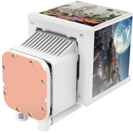 Thermaltake minecube 360 ultra argb sync aio liquid cooler - snow edition waterkoeling (wit)