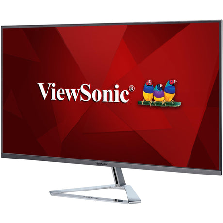 Viewsonic vx3276-mhd-3 31,5 skærm (sort (mat) sølv, 1x HDMI, 1x skærmport, VGA, lyd)