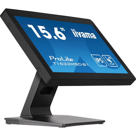 Iiyama prolite t1633msc-b1 15.6 touchscreen-skærm (sort, HDMI, skærmport, 2x USB-A)