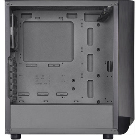 Silverstone Seta A1 Midi Tower-hus (sort titanium | 2x USB-A | 1x USB-C | RGB | hærdet glas)