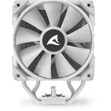 Sharkoon a40 rgb cpu køler (hvid, 4-benet pwm blæserstik)