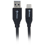 Sharkoon USB 3.1 gen 2-a > USB-C-kabel (sort, 1 meter)