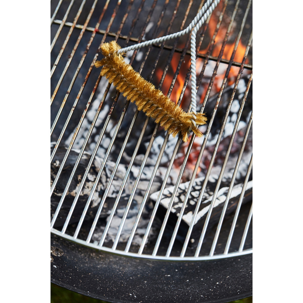 Barbecook lang spiralbørste sort børste (sort)