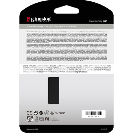 Kingston KC600 2048 GB SSD (sort, SKC600 2048G, SATA 600)