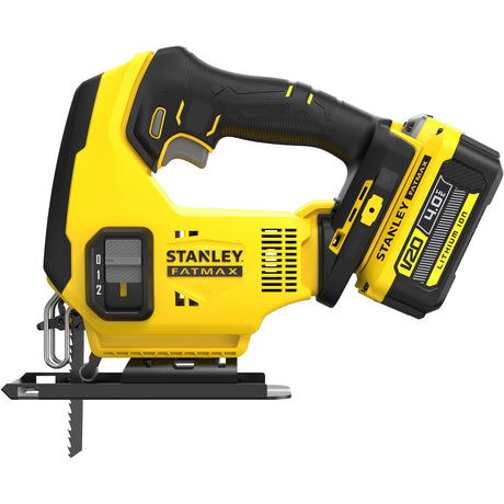 Stanley sfmcs600m2k fatmax® v20 batteristiksav 18v 4.0ah i kuffert