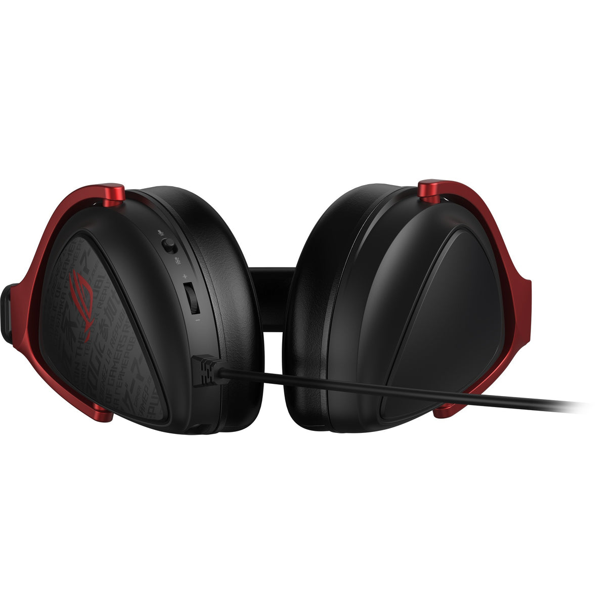 Asus rog delta s core over-ear gaming headset (sort rød, pc, playstation 4, playstation 5, xbox one, xbox series x|s, nintendo switch)