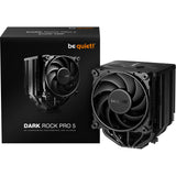 Vær stille! dark rock pro 5 cpu køler (sort, 4-benet pwm blæserstik)