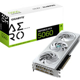 Gigabyte GeForce RTX 5060 Aero OC 8G grafikkort (3x Display Port, 1x HDMI, DLSS 4)