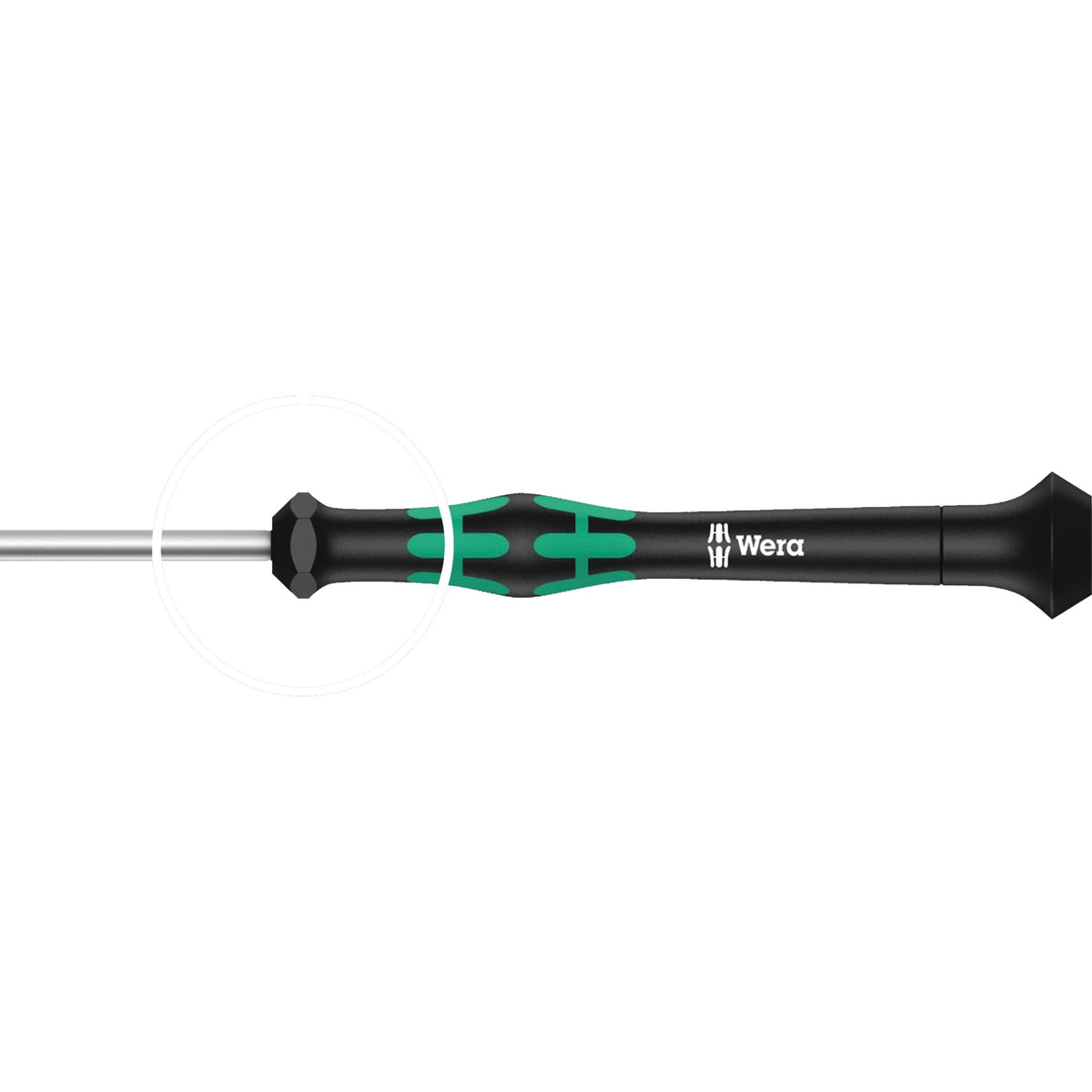 Wera kraftform 12sb1 mikro skruetrækker sæt (sort grøn, til elektriske apparater)