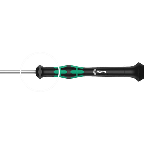 Wera kraftform 12sb1 mikro skruetrækker sæt (sort grøn, til elektriske apparater)