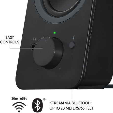 Logitech z207 pc-højttaler (sort)