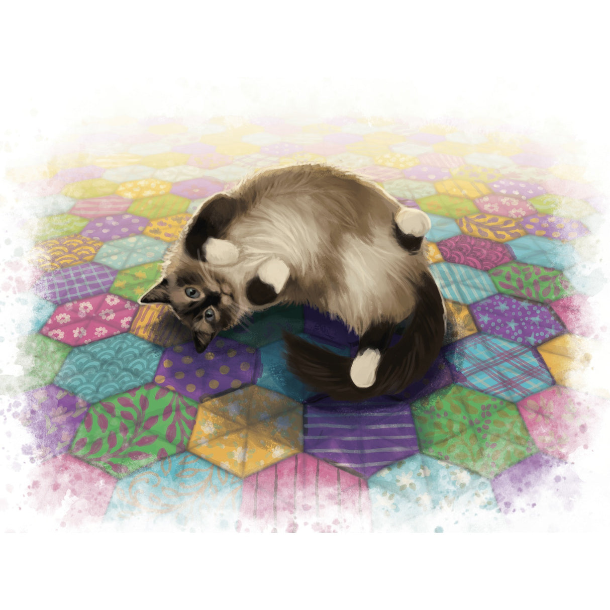 White goblin spil calico brætspil (hollandsk, 1 - 4 spillere, 45 minutter, fra 10 år)