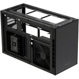Silverstone sugo 17 mini tårnhus (sort | 2x USB-A | 1x USB-C)