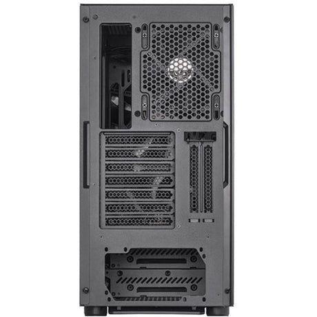 Silverstone Seta A1 Midi Tower-hus (sort titanium | 2x USB-A | 1x USB-C | RGB | hærdet glas)