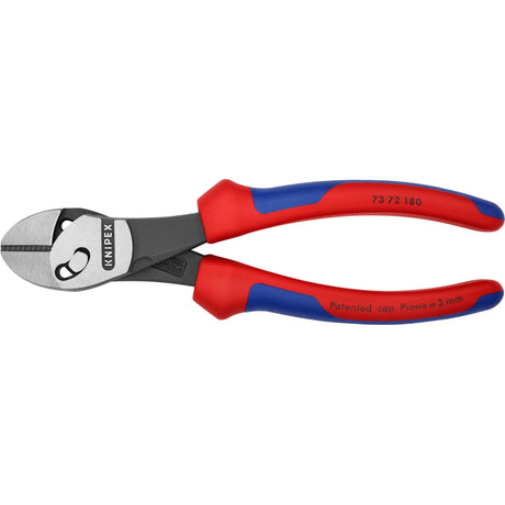 Knipex twinforce sideskæretang 7372180 skæretang (rød blå)
