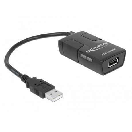 Delock USB isolator med 5 kV isoleringsadapter (sort)