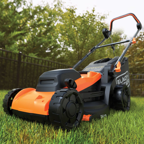 Black+decker grasmaaier 34cm maaibreedte 1400w bemwp340-qs