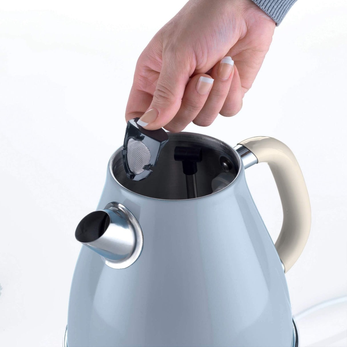 Ariete vintage elkedel 2869 05 (lyseblå, 1,7 liter)