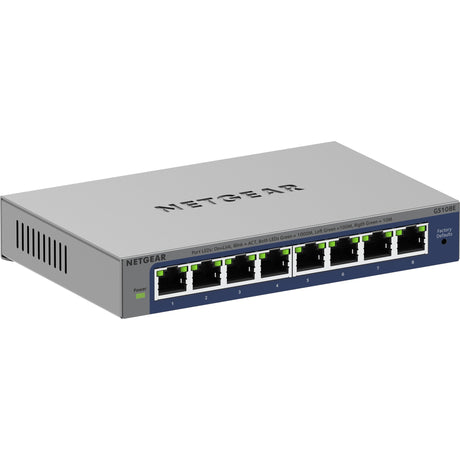Netgear 8-ports gigabit plus-switch (gs108e-400eus) (grå, ikke-administreret)
