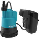 Gardena produkter batteri dykpumpe 2000 2 klar 18v p4a solo