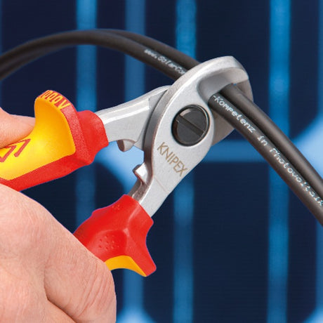 Knipex 95 16 165 kabelskærer vde - professionelt og kraftfuldt skæreværktøj