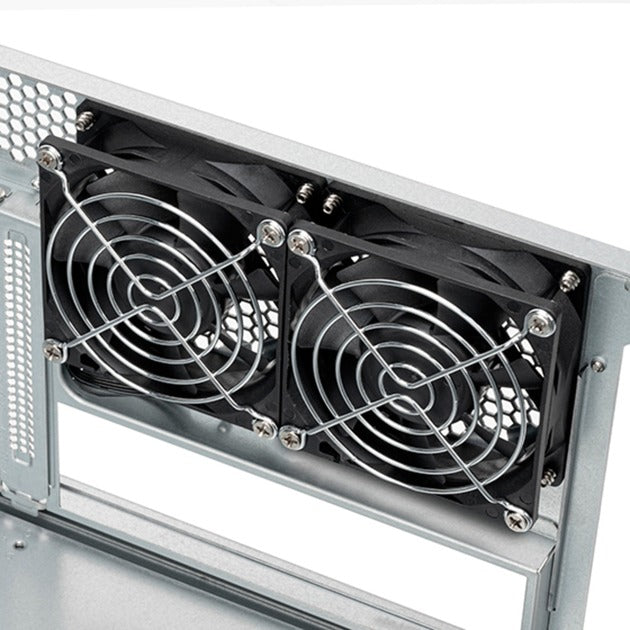 Silverstone rm45-360 serverkabinet (sort)