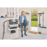 Gardena trykpumpe 5600 silentcomfort (grå rustfrit stål, Bluetooth)