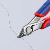 Knipex elektronisk super Knips 78 13 125 elektroniktang (rød blå)