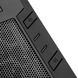 Silverstone sst-ps13b midi tårnhus (sort | 2x USB-A)