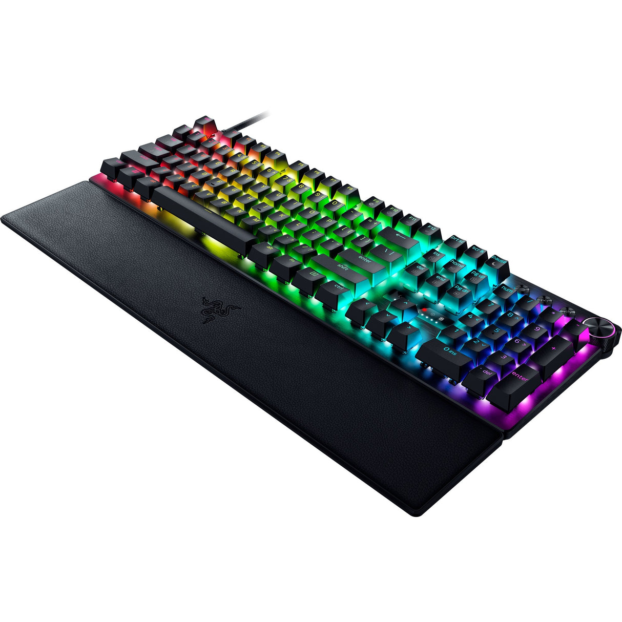 Razer Huntsman V3 Pro RGB mekanisk gaming-tastatur (sort, amerikansk layout (QWERTY), Analog Optical Gen 2, 100 %, Double-Shot PBT)