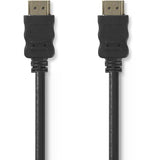 Højhastigheds HDMI-kabel med Ethernet, 5,0 meter (sort, 4k@30hz)