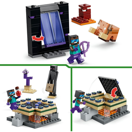 Lego minecraft 21584 rejse til nederland og endeportalen