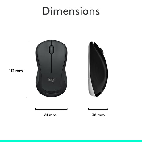 Logitech trådløst tastatur og mus sæt mk540 qwerty