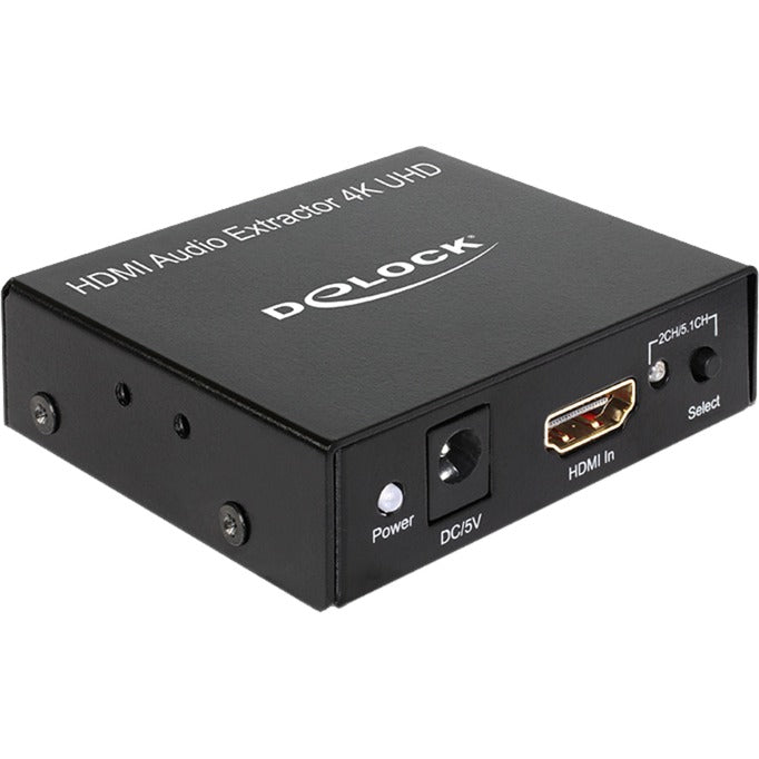 Delock HDMI audio extractor 4K adapter (sort)