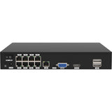 Foscam poe kit fna108e-t4-2t sikkerhedskamerasæt (sort)