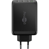 Goobay USB-C PD multiport hurtigoplader (100 W) (sort)