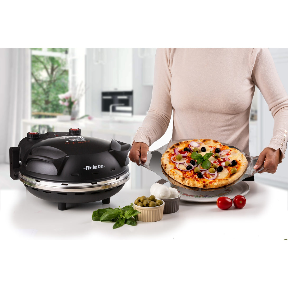 Ariete pizzaovn 0917 00 (sort)