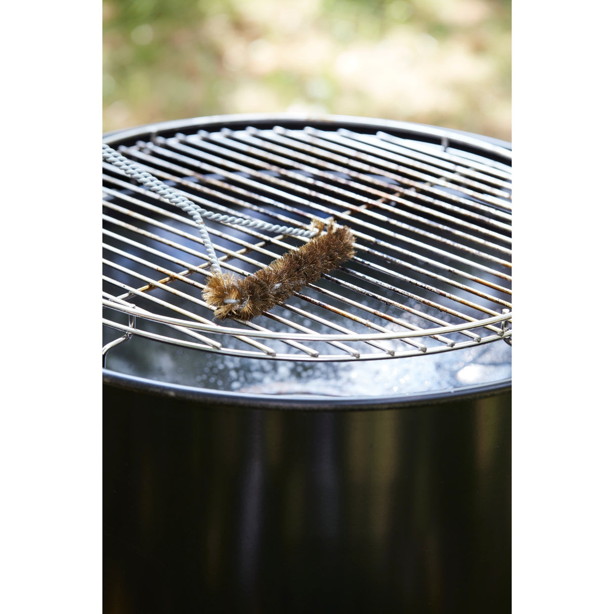 Barbecook lang spiralbørste sort børste (sort)