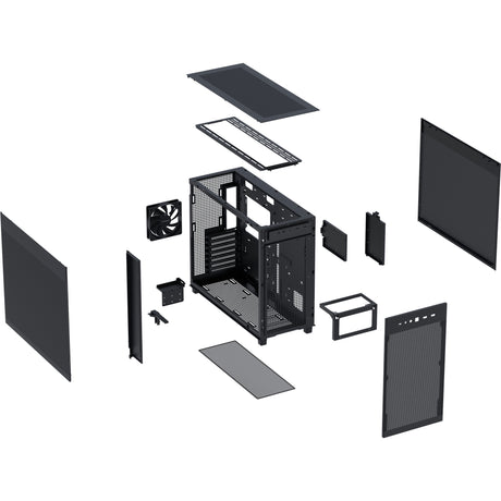 Asus Prime Ap303 - Mesh Panel Midi Tower Housing (sort | 2x USB-A | 1x USB-C)