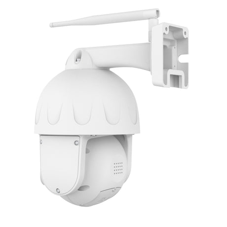 Foscam SD8P, 4K 8MP Dual Band WiFi PTZ udendørs sikkerhedskamera (hvid)